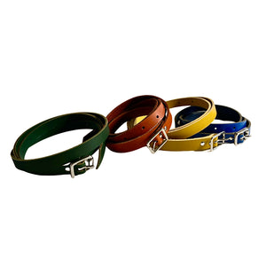 Ceinture 1,5 cm boucle nickelée